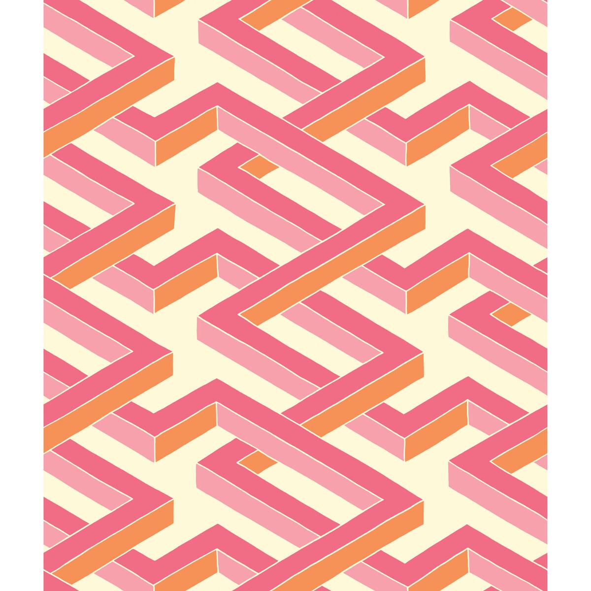 Cole & Son Luxor Pink Wallpaper