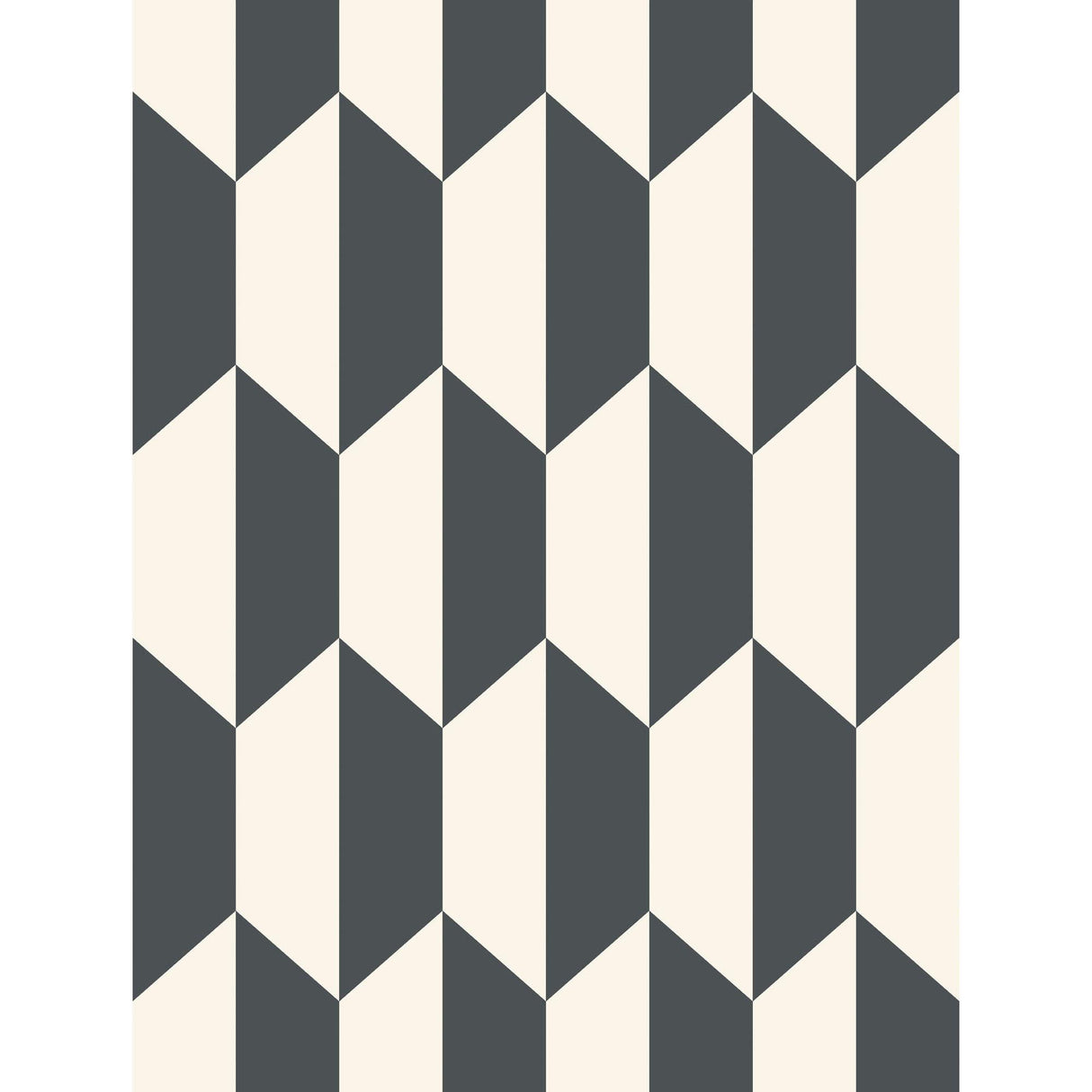 Cole & Son TILE BLACK AND WHITE Wallpaper