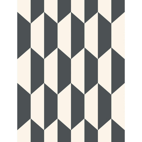 Cole & Son TILE BLACK AND WHITE Wallpaper