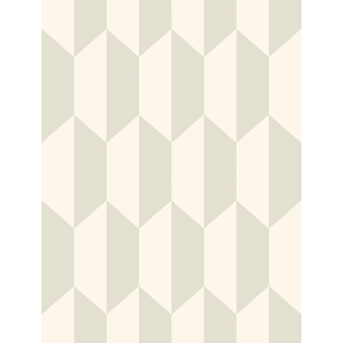 Cole & Son Tile White And Stone Wallpaper