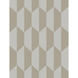 Cole & Son TILE GREY AND SILVER Wallpaper