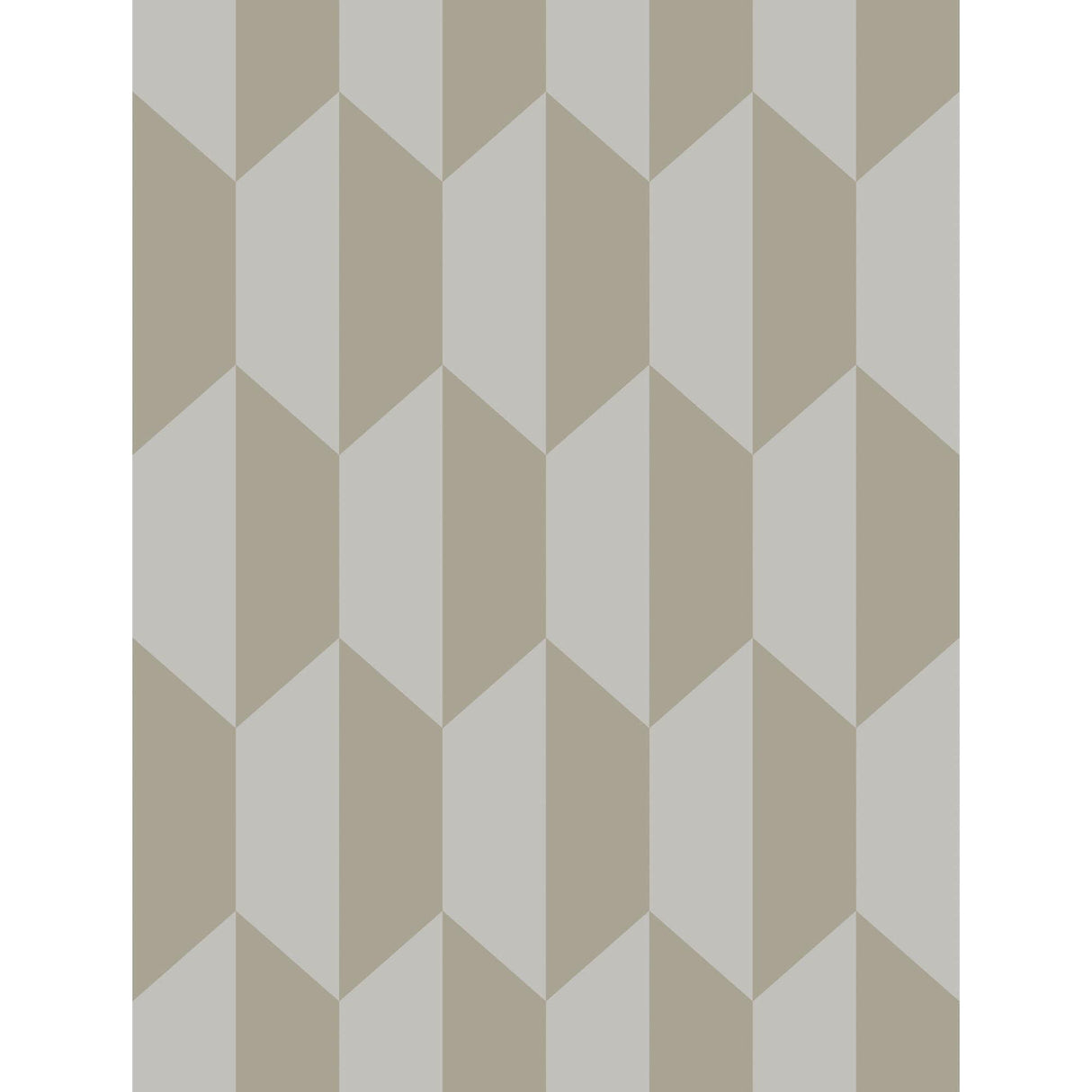 Cole & Son TILE GREY AND SILVER Wallpaper