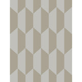 Cole & Son TILE GREY AND SILVER Wallpaper