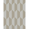 Cole & Son Tile Grey And Silver Wallpaper