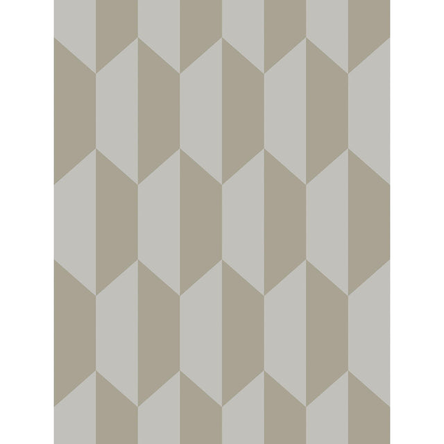 Cole & Son TILE GREY AND SILVER Wallpaper