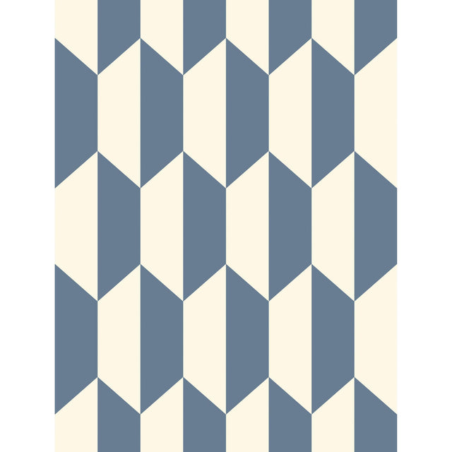 Cole & Son TILE BLUE AND WHITE Wallpaper