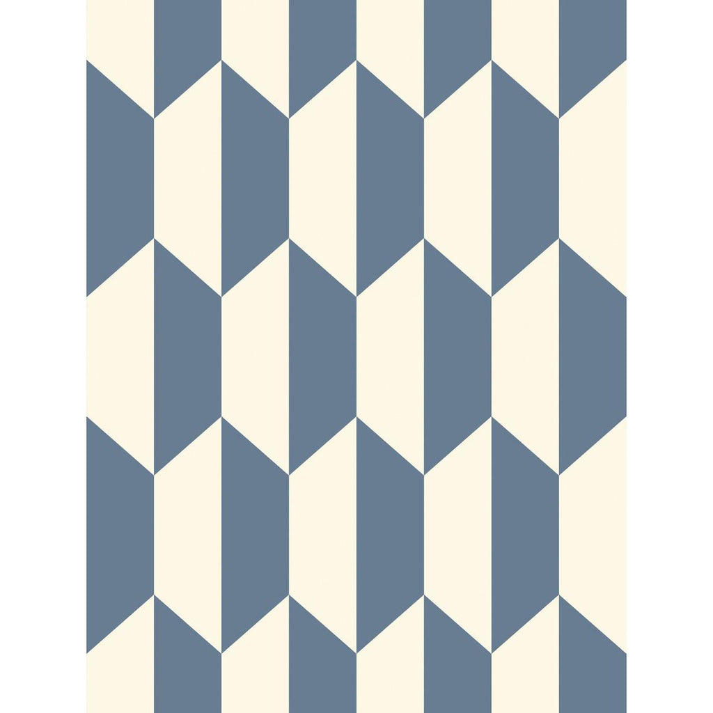 Cole & Son TILE BLUE AND WHITE Wallpaper