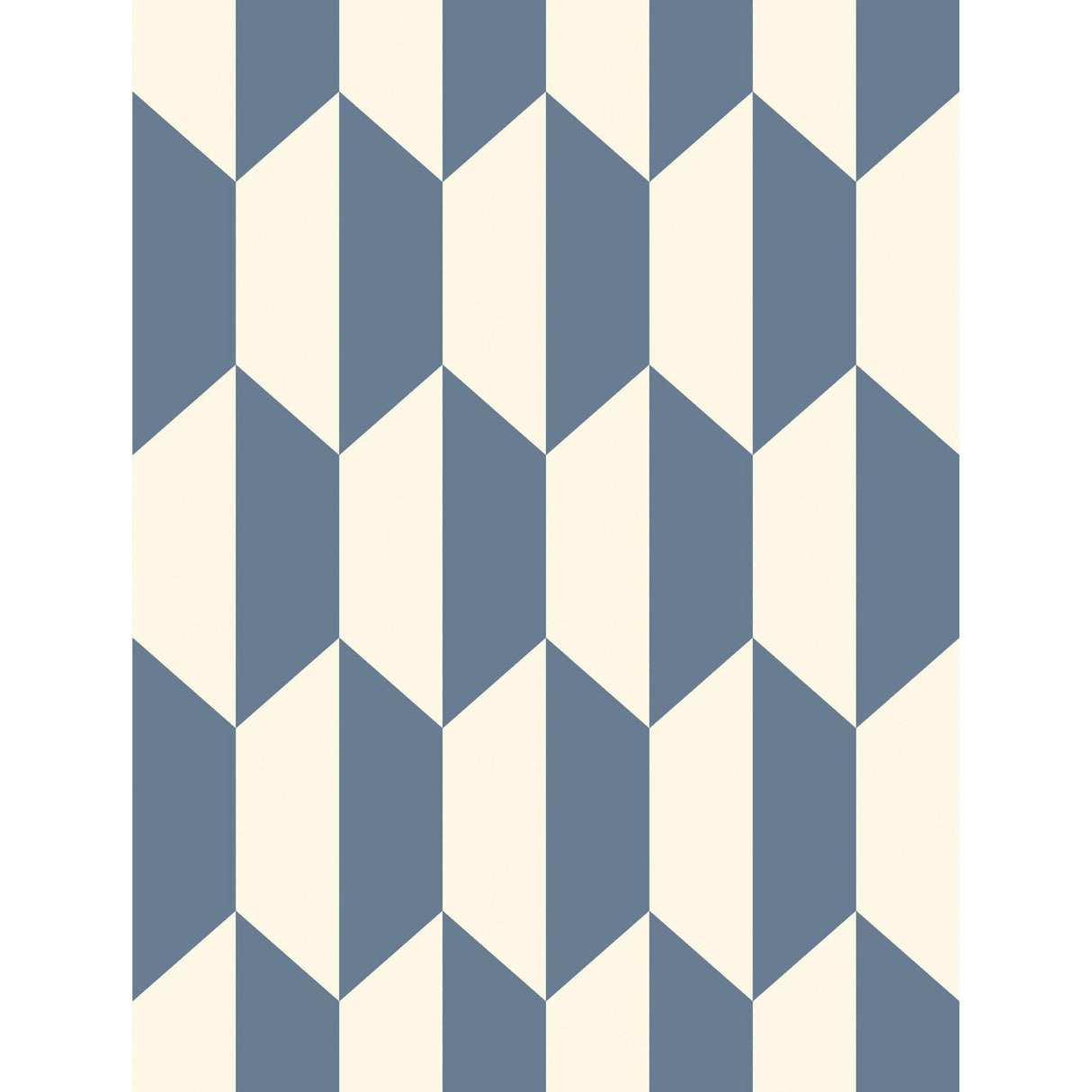 Cole & Son TILE BLUE AND WHITE Wallpaper
