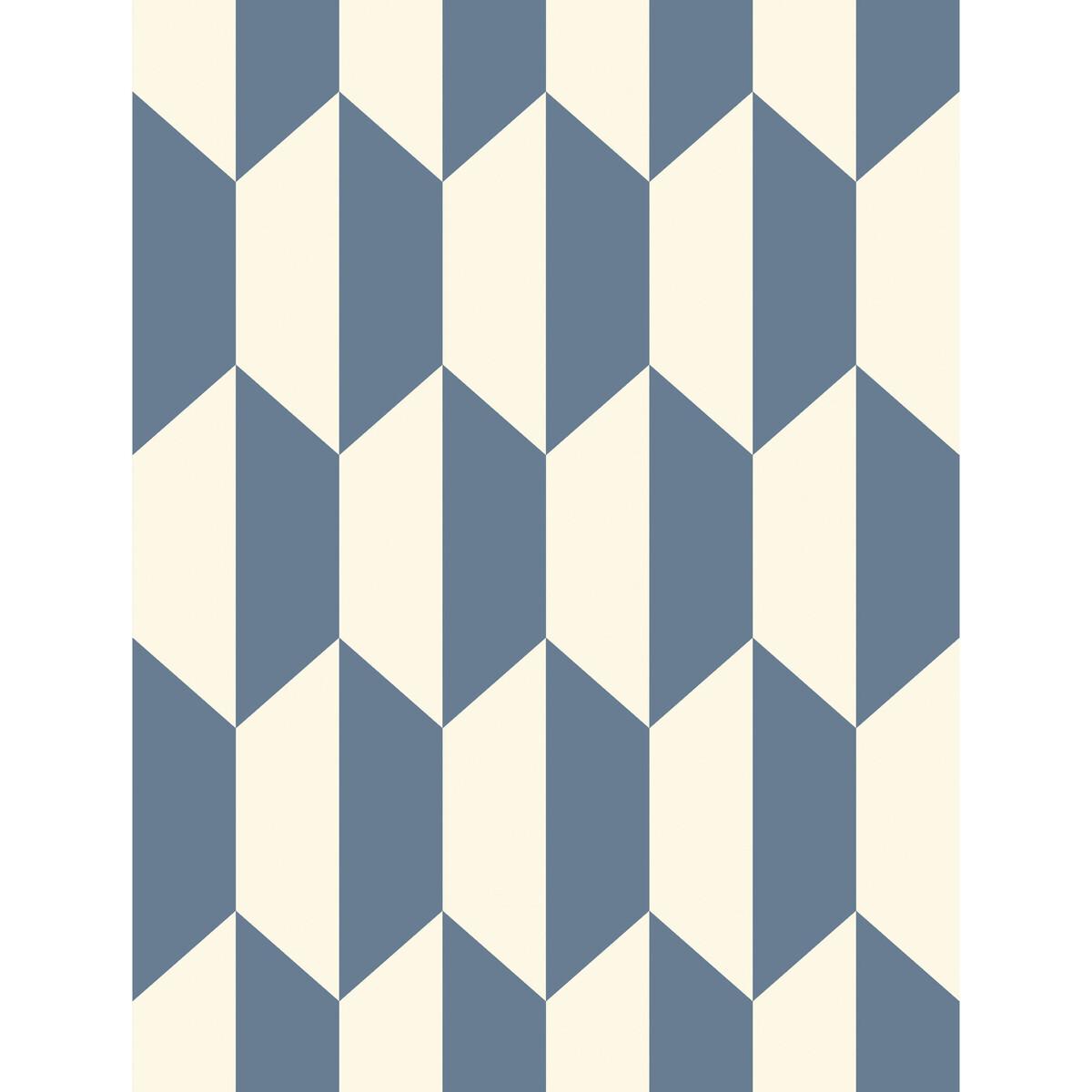 Cole & Son Tile Blue And White Wallpaper