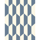 Cole & Son Tile Blue And White Wallpaper