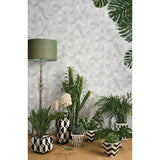 Cole & Son PUZZLE WHITE ON WHITE Wallpaper
