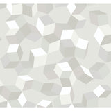 Cole & Son PUZZLE WHITE ON WHITE Wallpaper