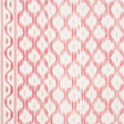 Schumacher Santa Monica Ikat Faded Red Fabric