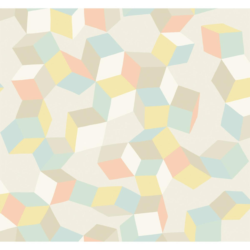 Cole & Son Puzzle Pale Pastel Wallpaper