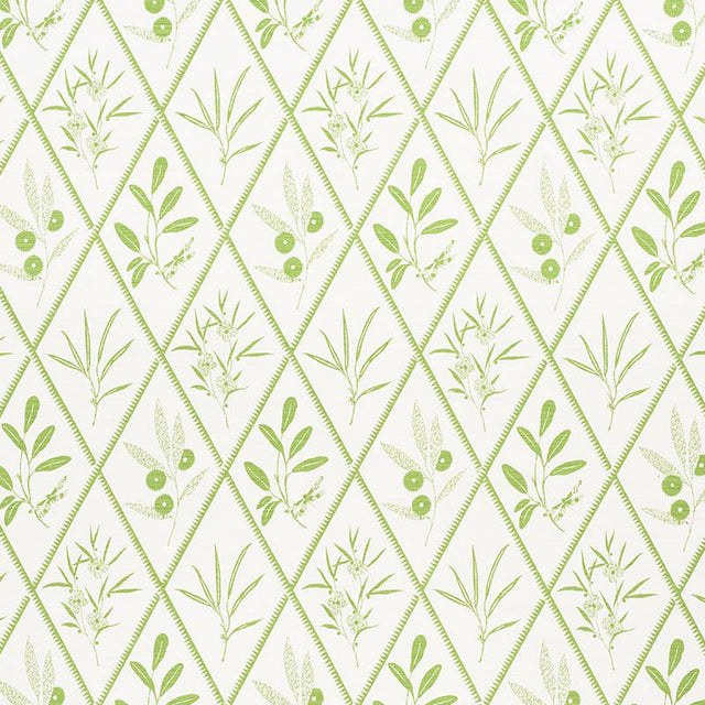 Schumacher Endimione Leaf Fabric