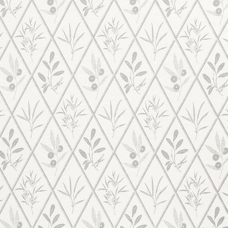 Schumacher Endimione Grey Fabric