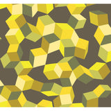 Cole & Son PUZZLE YELLOW AND BLACK Wallpaper