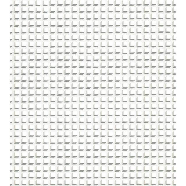 Cole & Son MOSAIC WHITE AND WHITE Wallpaper