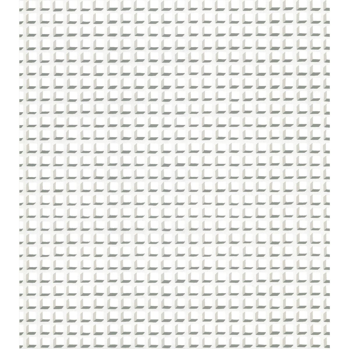 Cole & Son Mosaic White And White Wallpaper