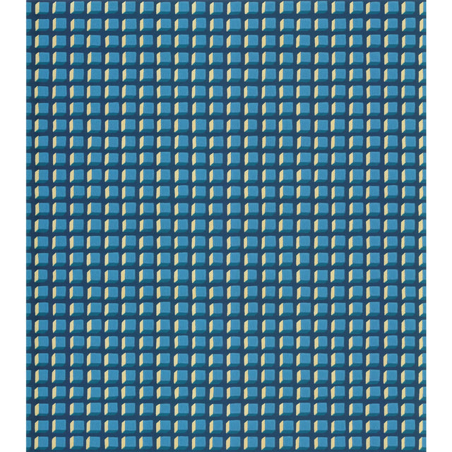 Cole & Son MOSAIC BLUE AND GOLD Wallpaper