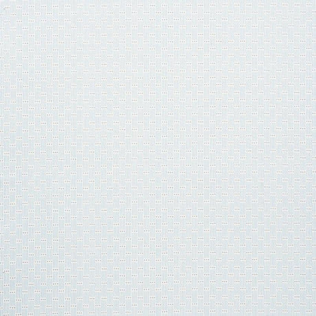 Schumacher Dotted Stripe Sky Fabric