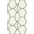 Cole & Son RIVIERA BLACK AND WHITE Wallpaper