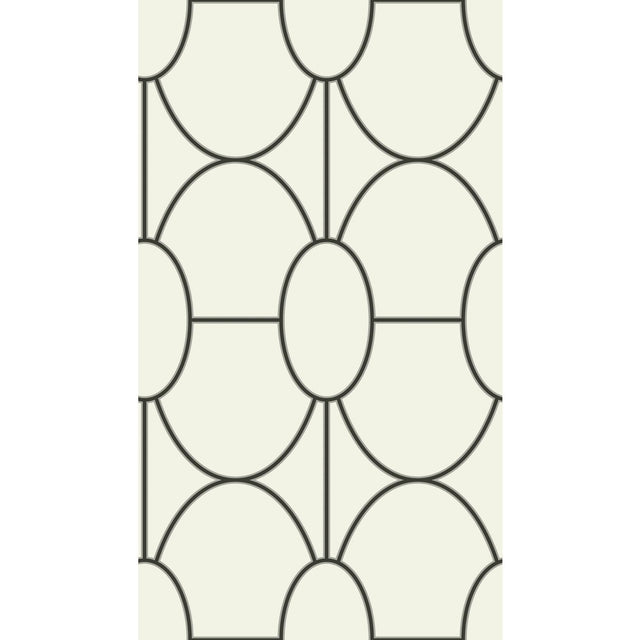 Cole & Son RIVIERA BLACK AND WHITE Wallpaper