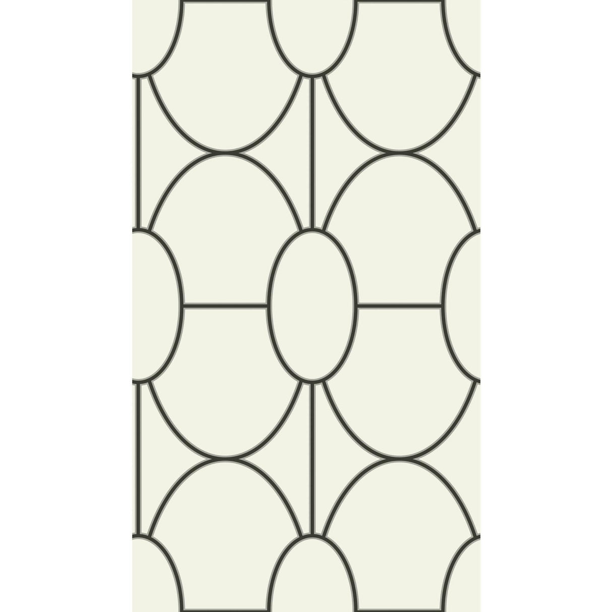 Cole & Son RIVIERA BLACK AND WHITE Wallpaper
