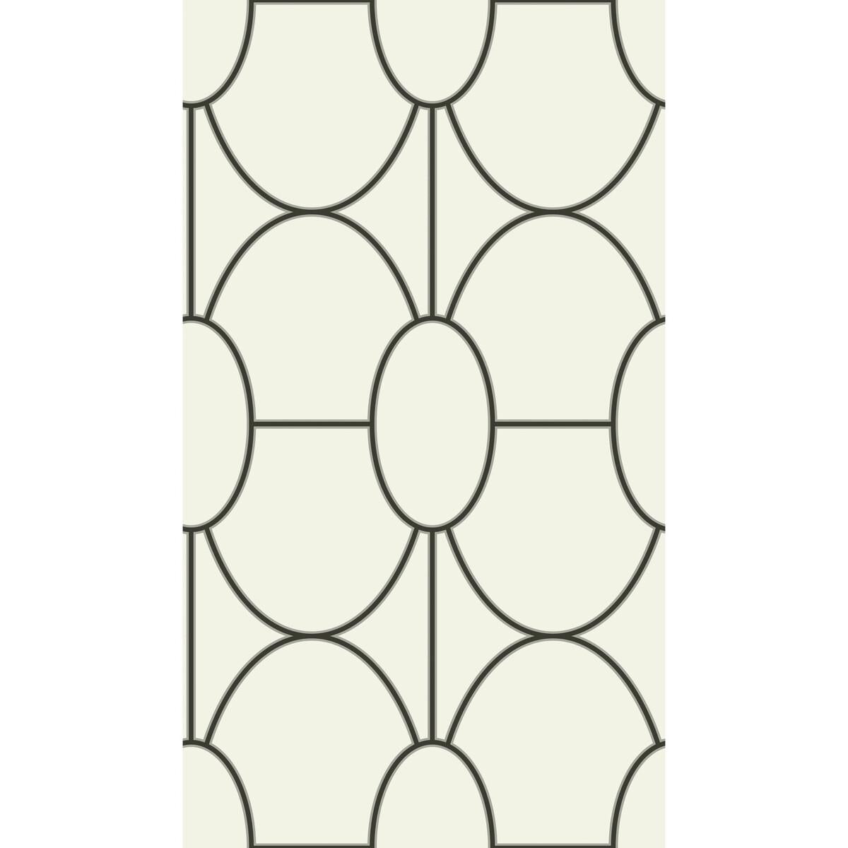 Cole & Son Riviera Black And White Wallpaper