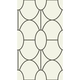 Cole & Son Riviera Black And White Wallpaper