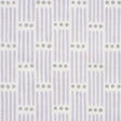 Schumacher Dotted Stripe Lilac Fabric