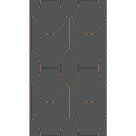 Cole & Son RIVIERA CHARCOAL Wallpaper