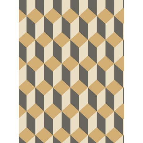 Cole & Son Delano Gold And Black Wallpaper