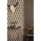 Cole & Son DELANO GOLD AND BLACK Wallpaper