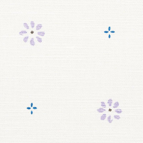 Schumacher Suna Floral Lilac Fabric