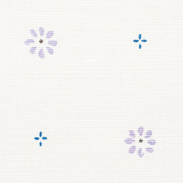 Schumacher Suna Floral Lilac Fabric