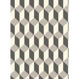 Cole & Son DELANO GREY AND BLACK Wallpaper