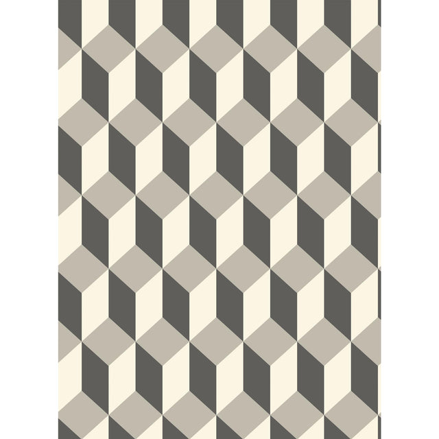 Cole & Son DELANO GREY AND BLACK Wallpaper