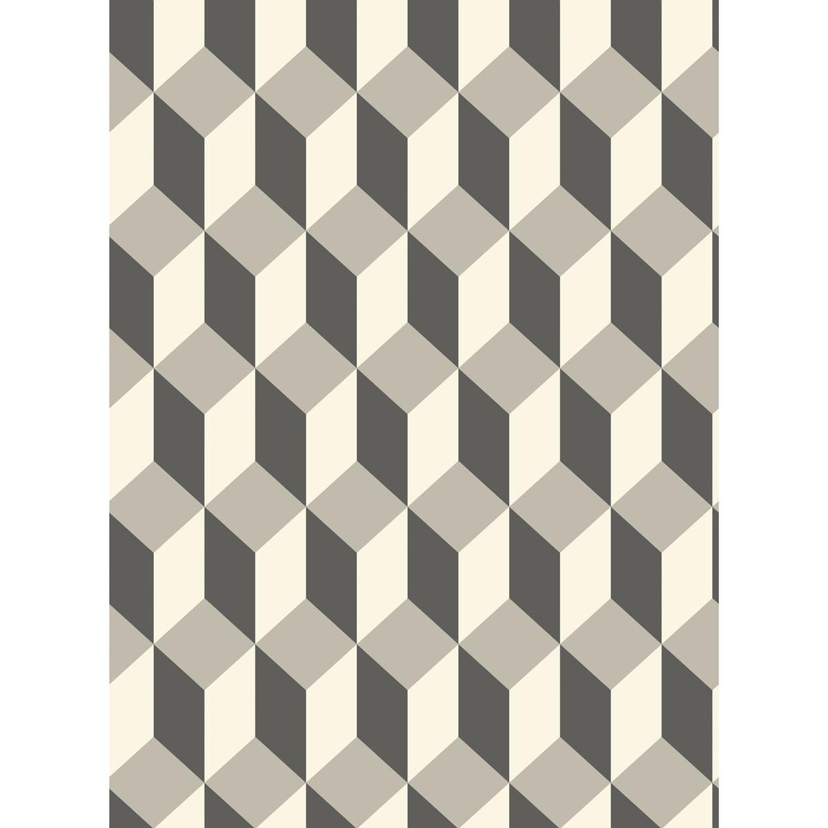 Cole & Son Delano Grey And Black Wallpaper