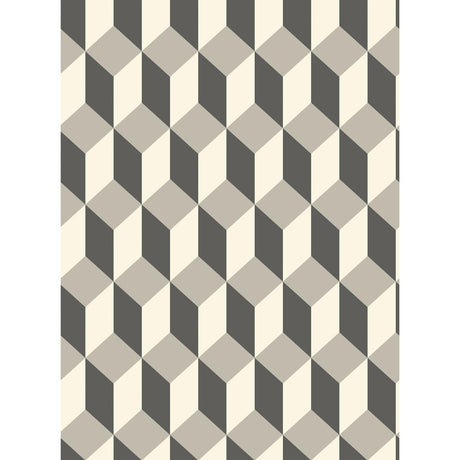 Cole & Son Delano Grey And Black Wallpaper