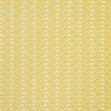 Schumacher Leaping Leopards Yellow Fabric
