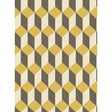 Cole & Son DELANO YELLOW AND BLACK Wallpaper