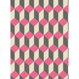 Cole & Son DELANO PINK AND BLACK Wallpaper