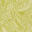 Schumacher Paisley Print Soft Chartreuse Fabric