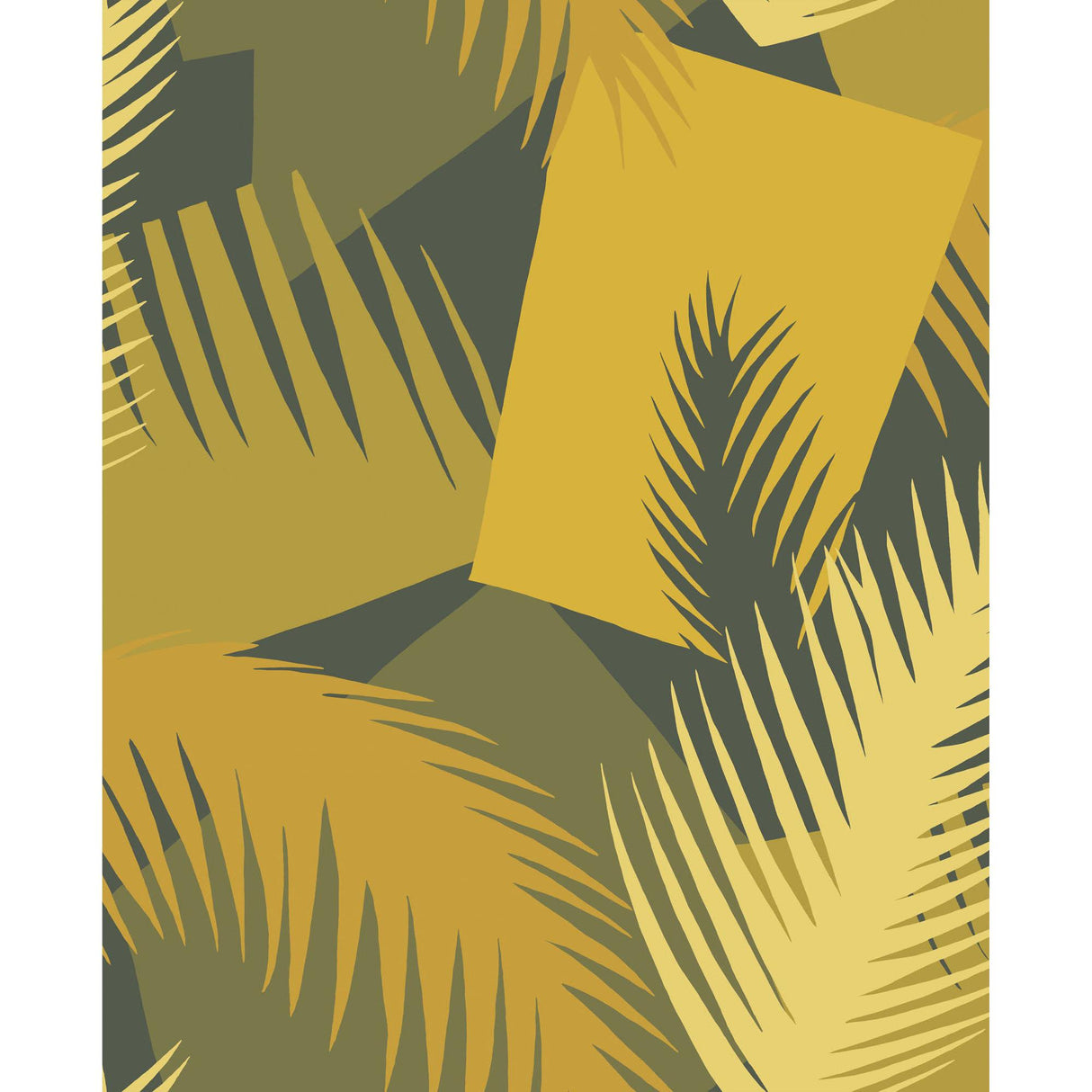 Cole & Son DECO PALM YELLOW Wallpaper