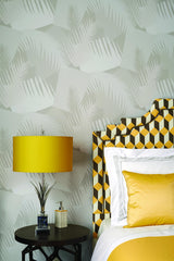 Cole & Son DECO PALM GREY Wallpaper