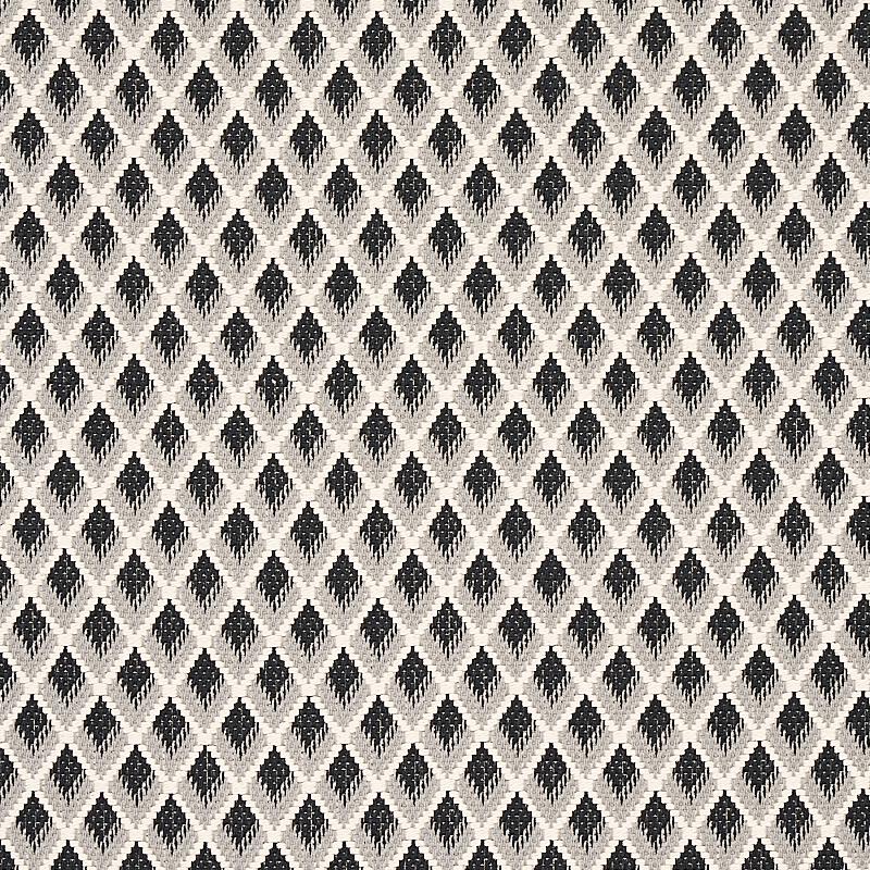 Schumacher Hammerick Diamond Grey Fabric