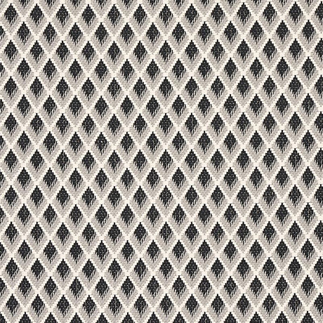 Schumacher Hammerick Diamond Grey Fabric