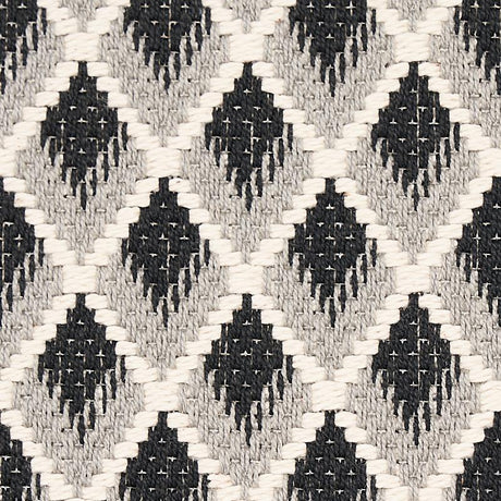 Schumacher Hammerick Diamond Grey Fabric