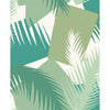 Cole & Son Deco Palm Green Wallpaper